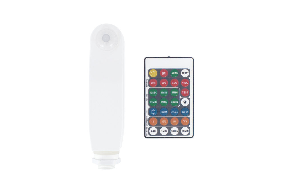 EXTERNAL PLUG IN BATTEN PIR SENSOR IP65 5400L DIMM 0-10V DIMMING - REMOTE CONTROL SEPERATE ILBTASE058