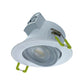 COMPACT ECO LED DOWNLIGHT IP44 30 DEG TILTABLE 5.5W 550LM 3000/4000/6500K SWITCHABLE CCT 100LM/W 38 DEG BEAM DIMMABLE 68MM CUT OUT