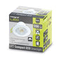 COMPACT ECO LED DOWNLIGHT IP44 30 DEG TILTABLE 5.5W 550LM 4000K 100LM/W 38 DEG BEAM DIMMABLE 68MM CUT OUT