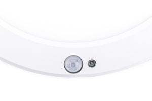 MULTI-FIT EDGE II PIR SENSOR DOWNLIGHT 65-205MM CUTOUT 1000-1800LM 10/15/18W 3000/4000/6500K NON-DIMM 100LM/W WHITE