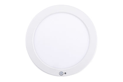 MULTI-FIT EDGE II PIR SENSOR DOWNLIGHT 65-205MM CUTOUT 1000-1800LM 10/15/18W 3000/4000/6500K NON-DIMM 100LM/W WHITE