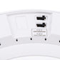 MULTI-FIT EDGE II DOWNLIGHT 65-205MM CUTOUT 1000-1800LM 10/15/18W 3000/4000/6500K NON-DIMM 100LM/W WHITE
