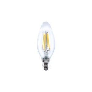 E14 OMNI FILAMENT CANDLE BULB 470LM 4W 2700K NON-DIMM 300 BEAM CLEAR INTEGRAL