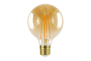 SUNSET GLOBE G95 E27 380LM 5W 1800K DIMMABLE 300 BEAM AMBER