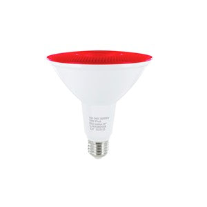 PAR38 COLOUR BULB E27 15W RED NON-DIMM IP65