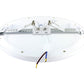 MULTI-FIT PLUS DOWNLIGHT 65-205MM CUTOUT 950-1700LM 10W 15W 18W 3000K/4000K/6500K NON-DIMM 100LM/W WHITE TPb DIFFUSER