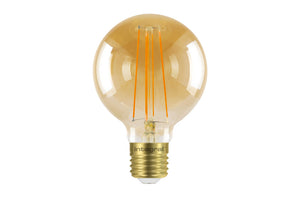 SUNSET GLOBE G80 E27 380LM 5W 1800K DIMMABLE 300 BEAM AMBER