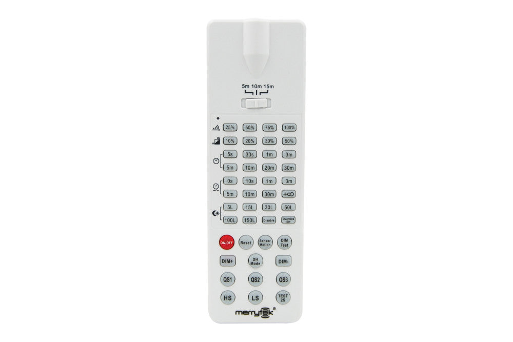 RC100 MERRYTEK MH10 REMOTE CONTROL FOR ZHAGA 18 SENSORS ILHBAR360 & ILHBAR361