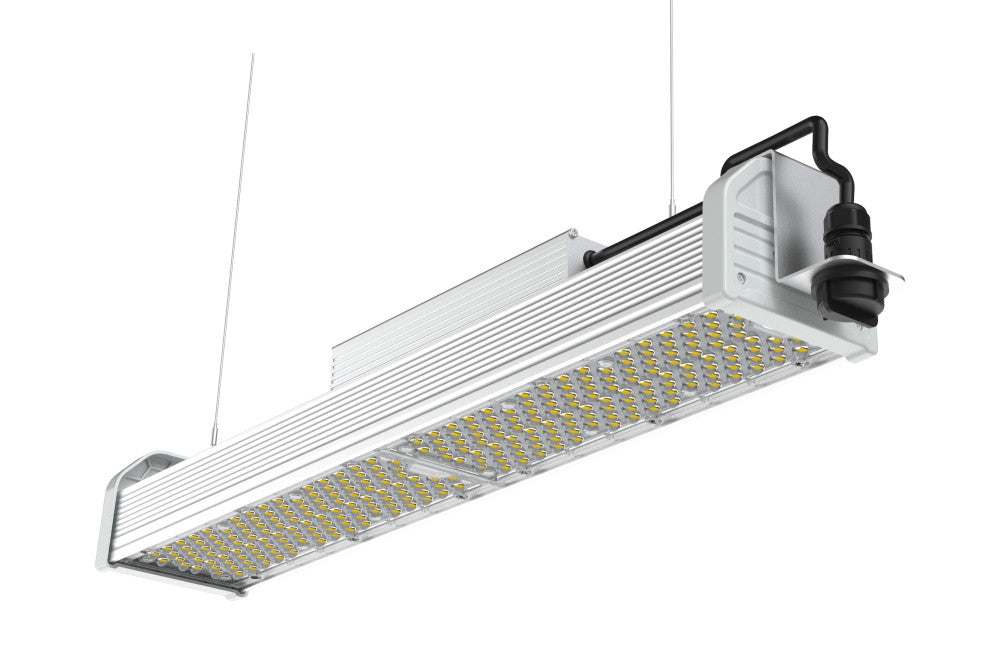 150W 0.6M VECTOR MAX LINEAR HIGH BAY IP44 IK10 27000LM 180LM/W 4000K 90° BEAM ZHAGA 18 PLUG-N-PLAY