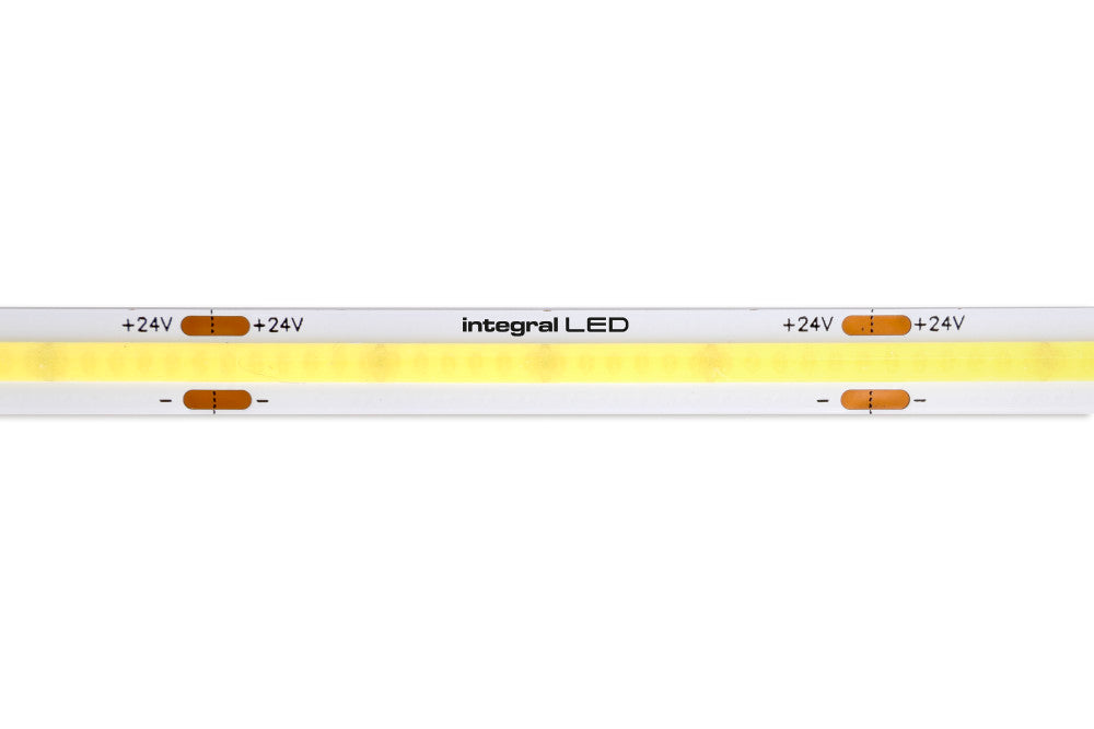 SUBTLE LIGHT PREMIUM IP65 NANO 6500K STRIP 8MM TAPE 5M REEL 24V 460LM/M 4W/M COB HIGH UNIFORMITY SPOTLESS
